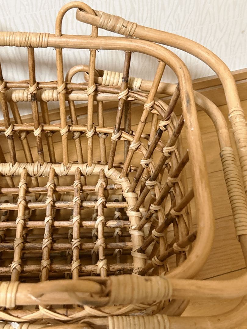 新品　ユグラ カゴバスケットJUGLAS ２個セット