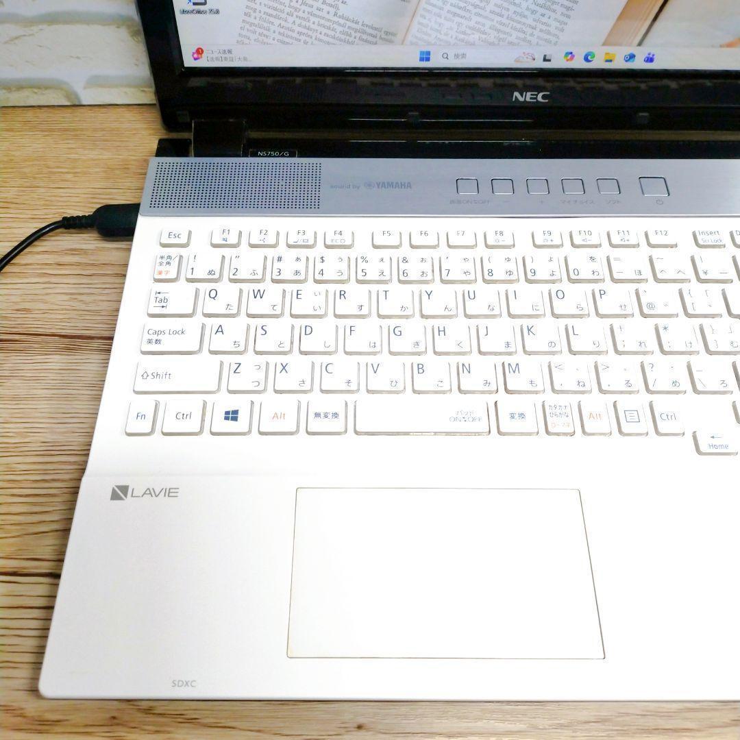 Core i7 NECノートPC SSD＋HDD Blu-ray タッチパネル