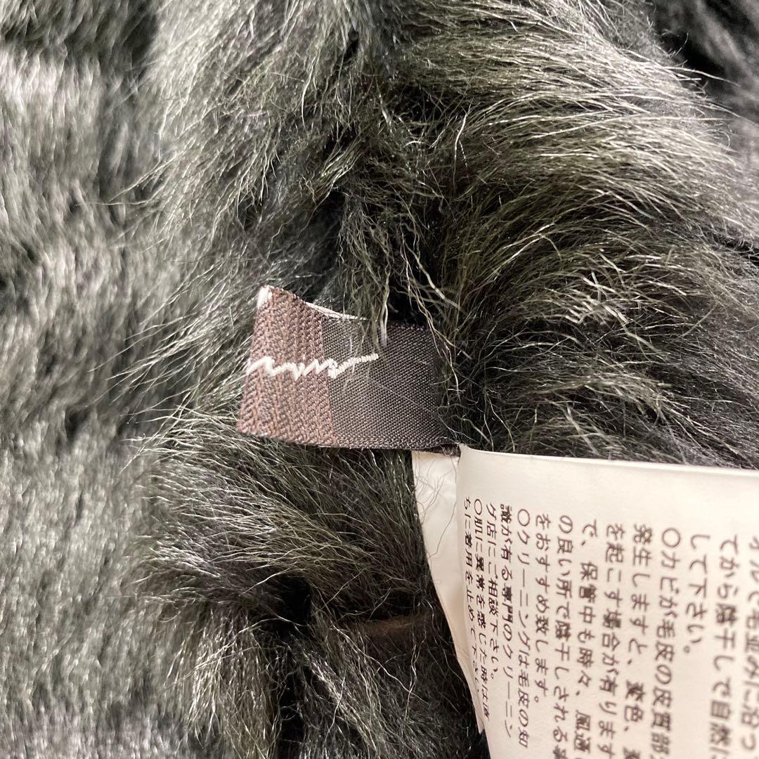 STUNNING LURE✨ムートンコート リアルレザー　ショールカラー　モカ