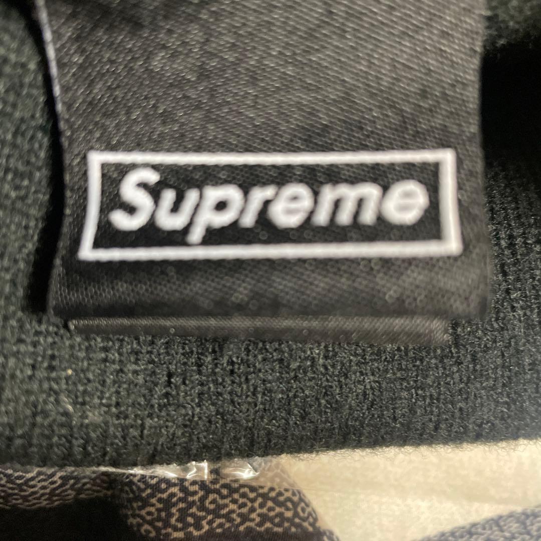 Supreme ニット帽 ピンクロゴ