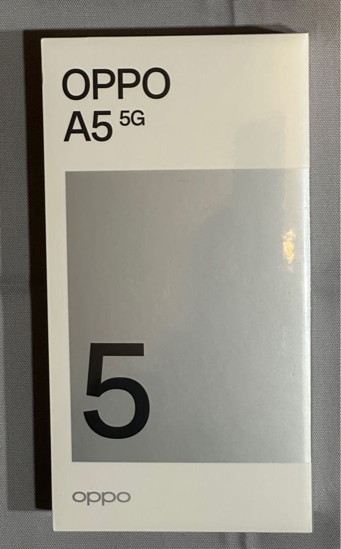 新品・未使用　OPPO A5 5G 4GB/128GB ホワイト　本体