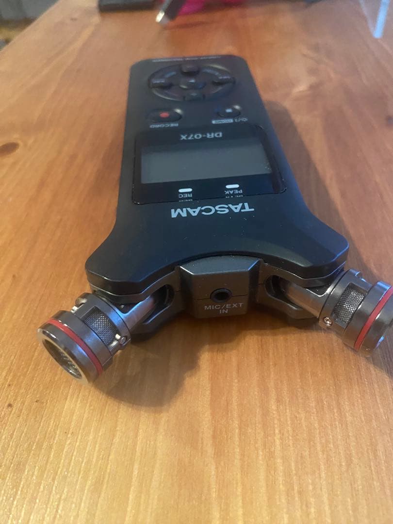 【数回使用】TASCAM DR-07X リニアPCMレコーダー