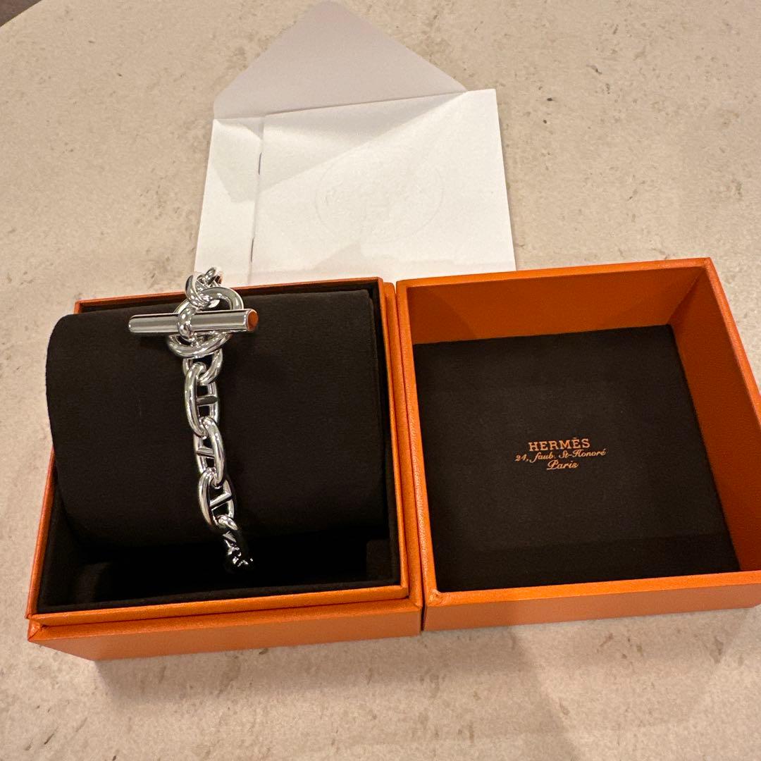 【新品未使用】HERMES シェーヌダンクルGM 15コマ