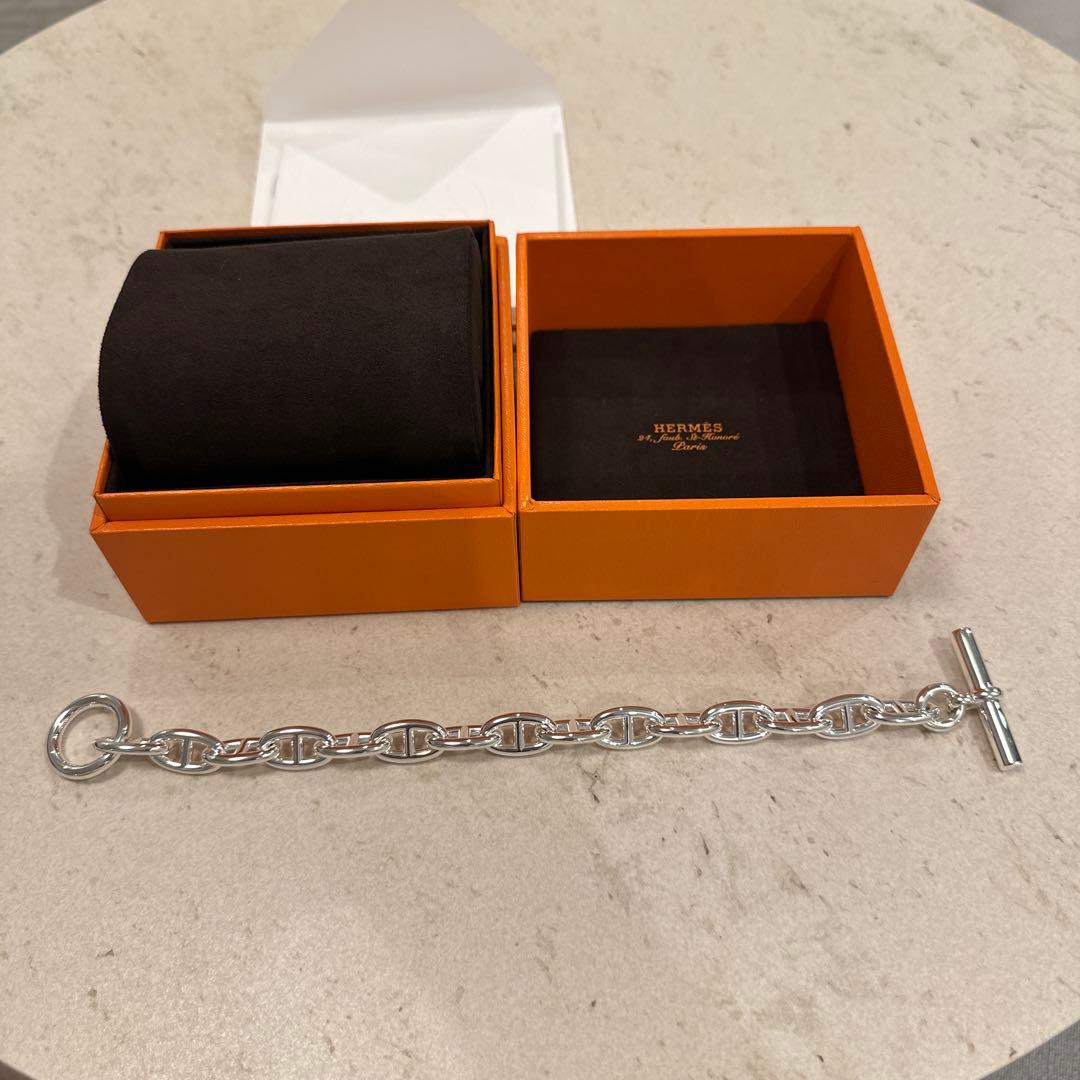 【新品未使用】HERMES シェーヌダンクルGM 15コマ