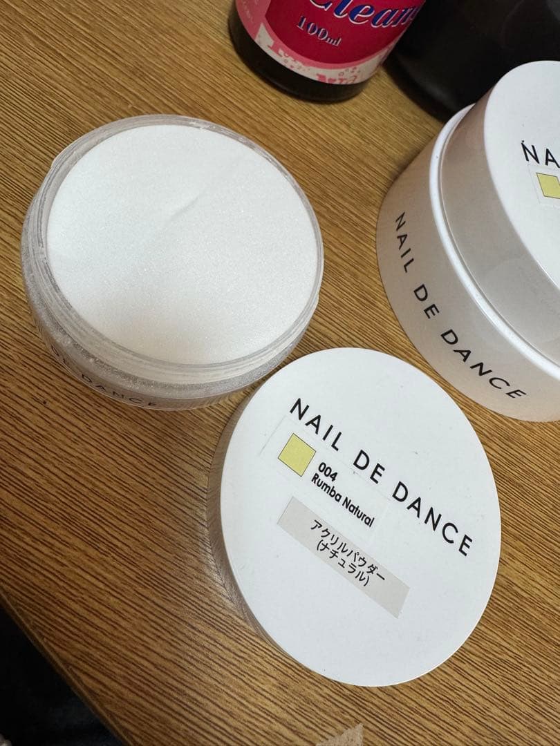 NAIL DE DANCE アクリルリキッド アクリルパウダー　等5点セット