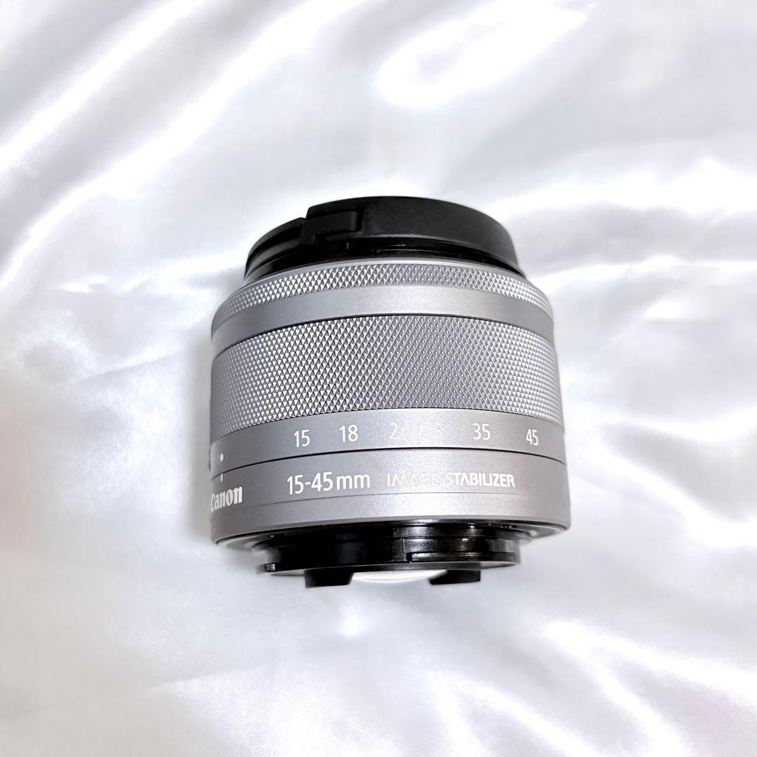 美品♪Canon EOS M100 ホワイト＋標準レンズセット