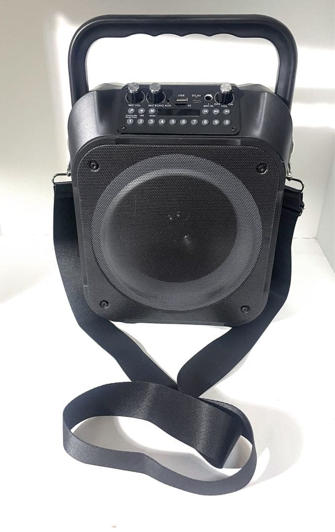 カラオケ マシーン ポータブルスピーカー SDカード USB Android
