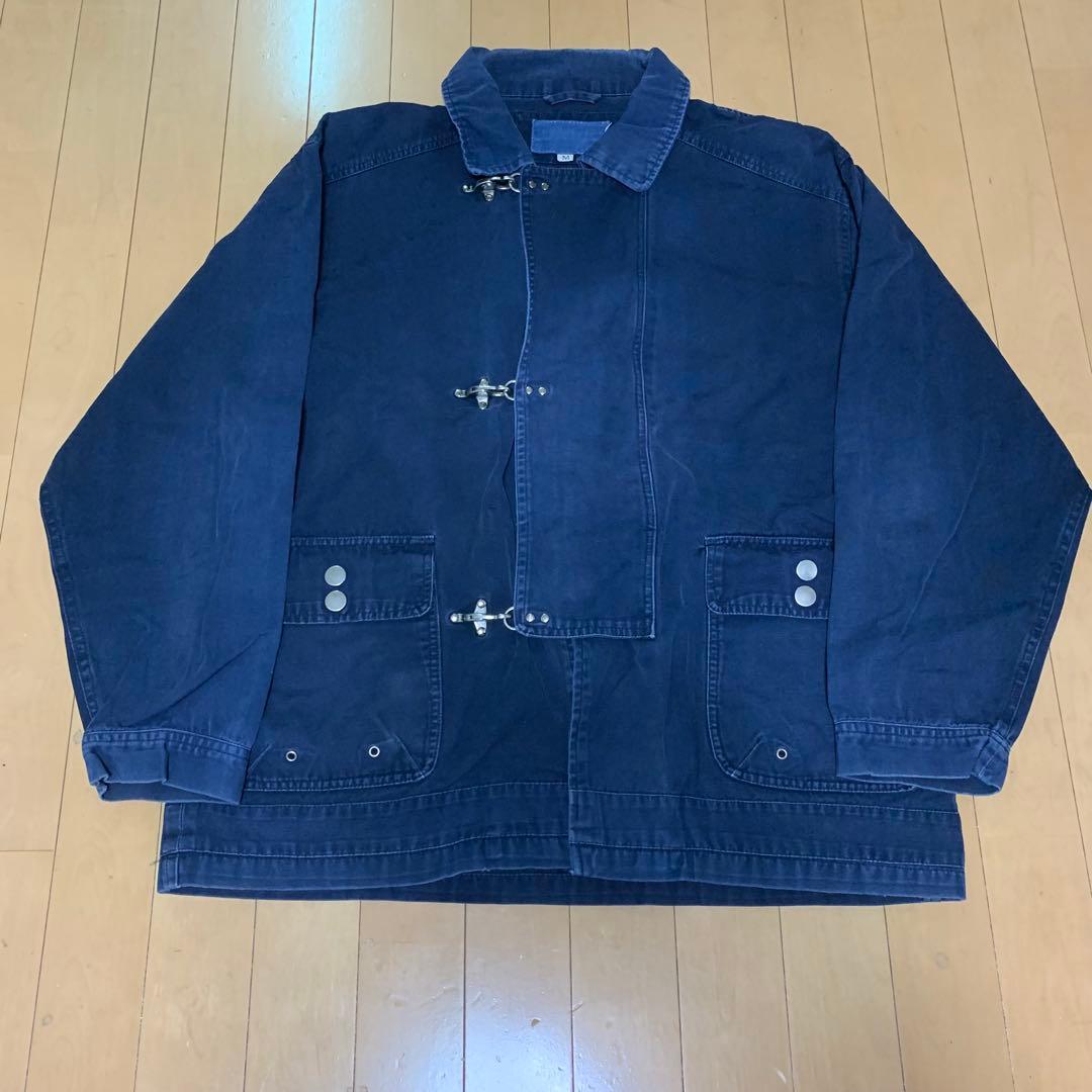 ファイヤーマンジャケット ダック カバーオール