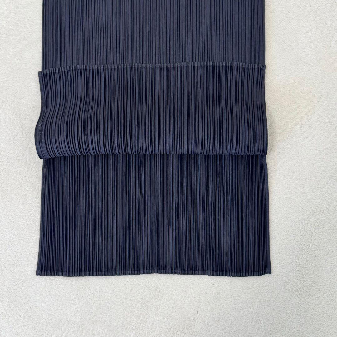 極美品✨PLEATS PLEASE バイカラー　チュニック　Lサイズ　黒　グレー