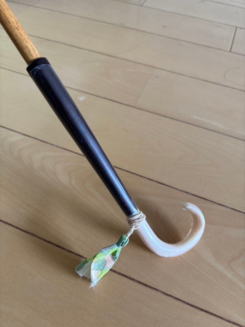 ★美品★イイダ傘店　こもれび　新緑　日傘