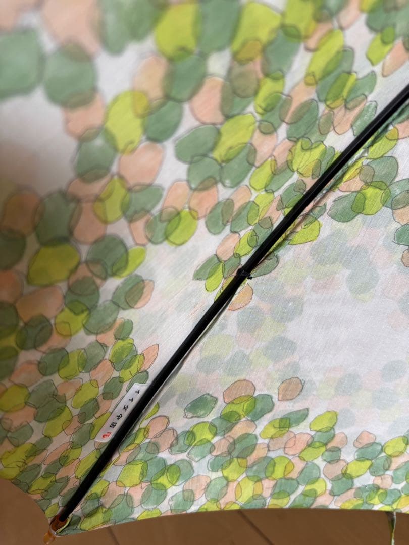 ★美品★イイダ傘店　こもれび　新緑　日傘