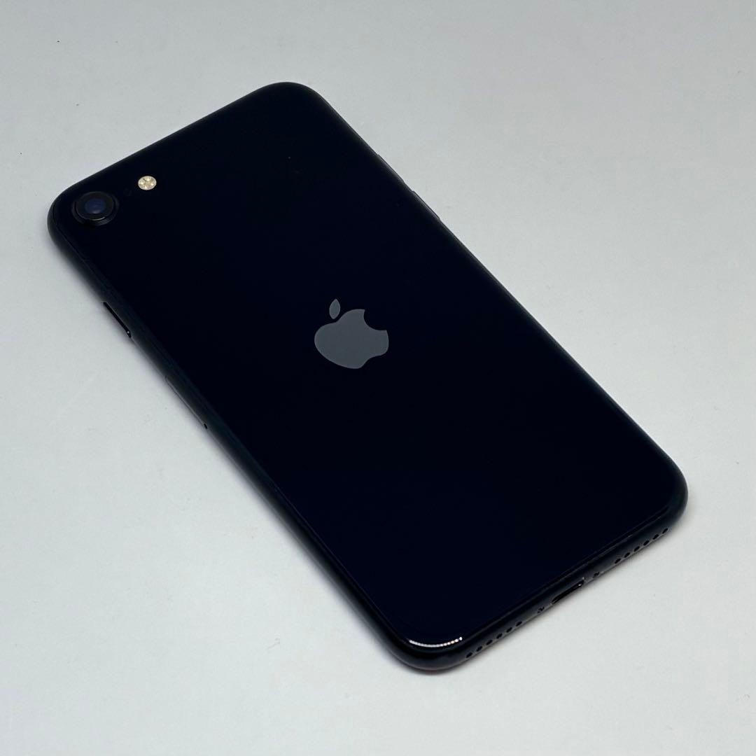 M44美品【電池新品100％表示】iPhone SE3 128GB ミッドナイト