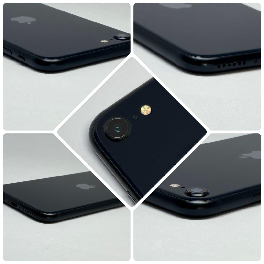 M44美品【電池新品100％表示】iPhone SE3 128GB ミッドナイト