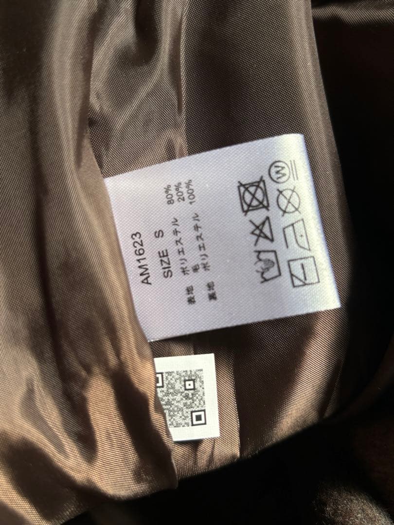 パンツ Ribbon check mini pants AM1623