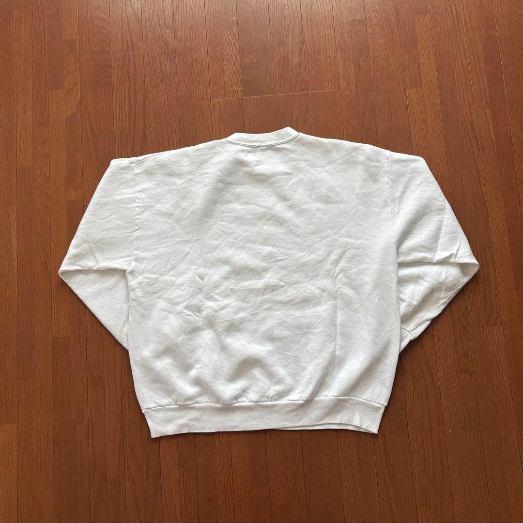 80's JERZEES motion ホワイトスウェット