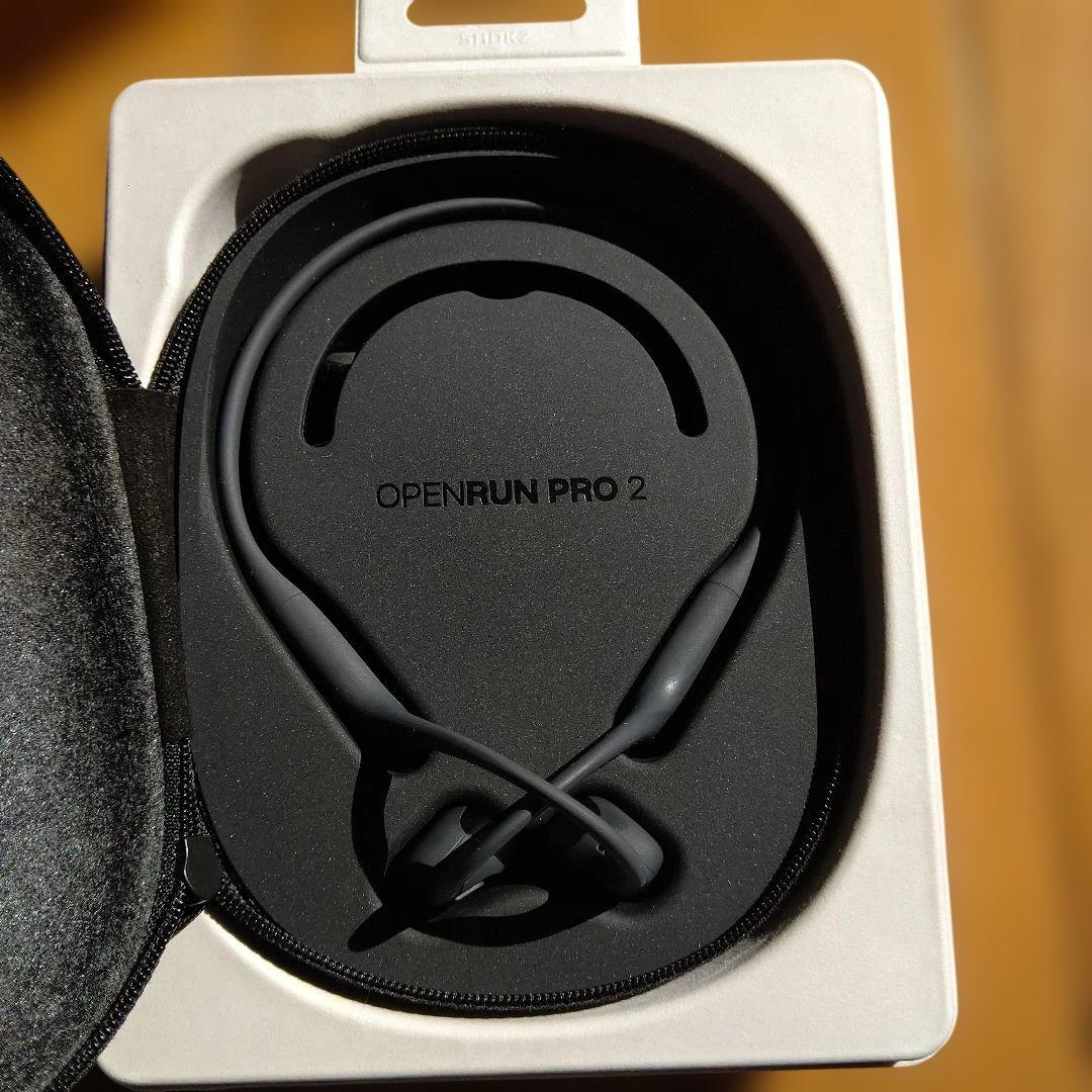 美品 Shokz 骨伝導イヤホン OpenRun Pro2 S820