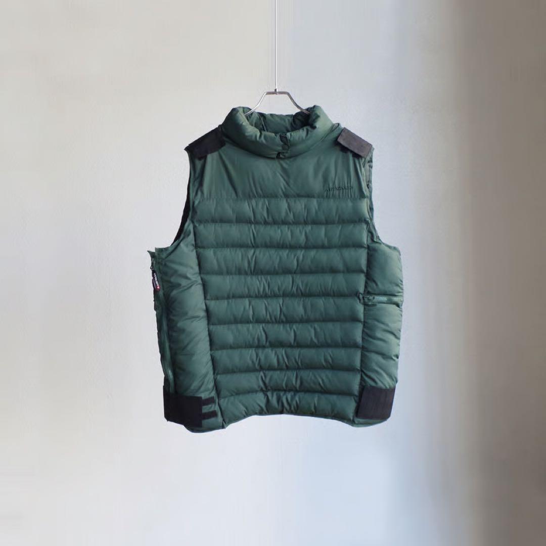 AIR WALKダウンベスト・キルティングデザイン