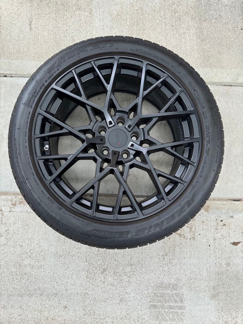 TSW セブリング　マットブラック　19インチ