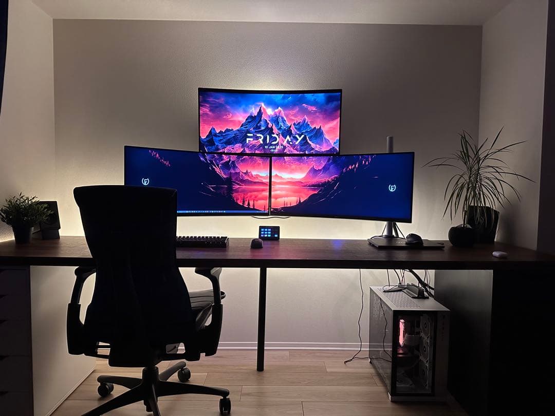 モニターアーム Ergotron LX Desk Dual Monitor Arm