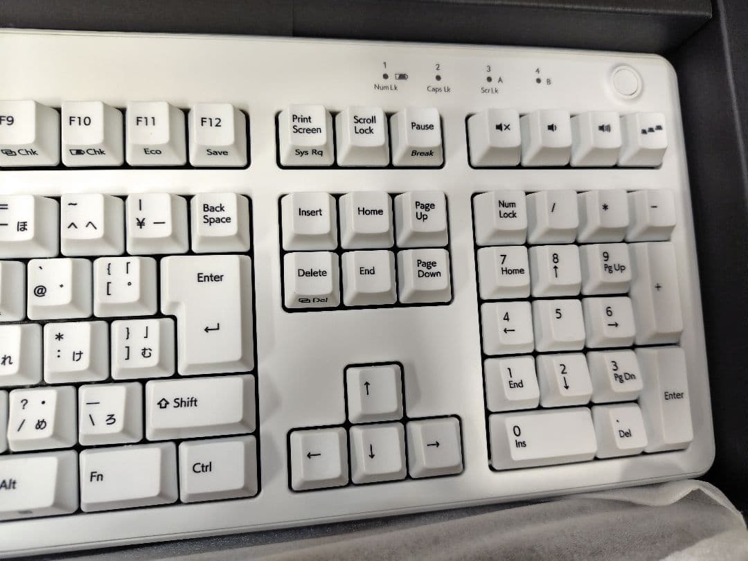 新品未使用 REALFORCE R3HA22 日本語配列キーボード ホワイト