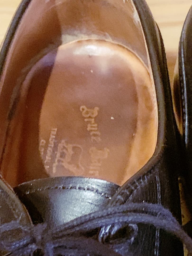 1*O様 オールデン961手縫ノルウィージャンUチップBruce B&Co別注2