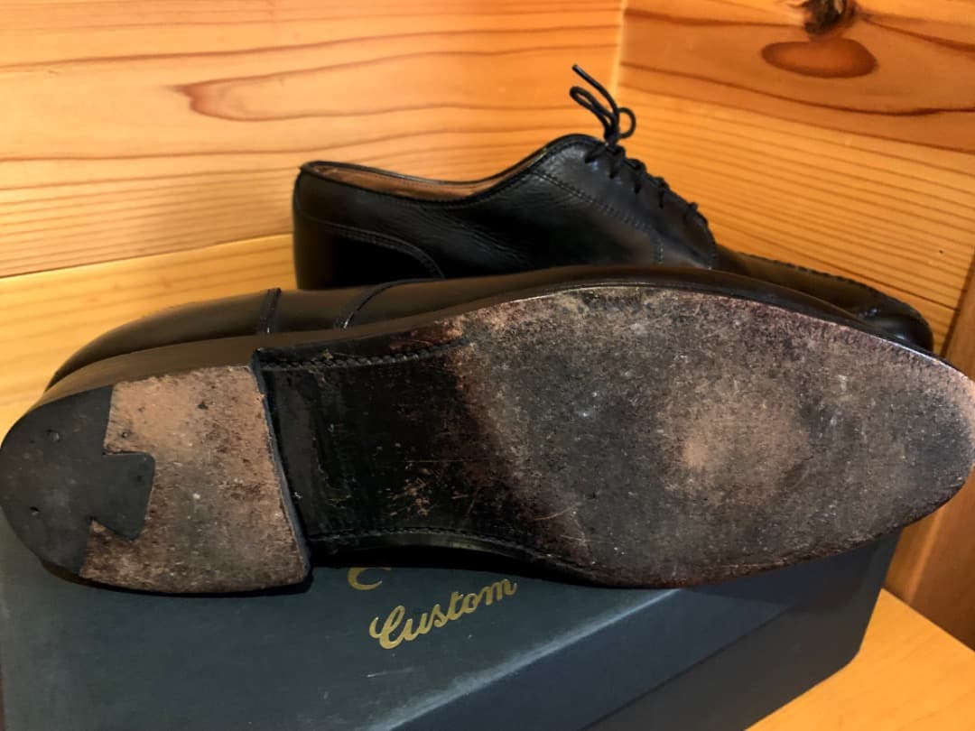 1*O様 オールデン961手縫ノルウィージャンUチップBruce B&Co別注2