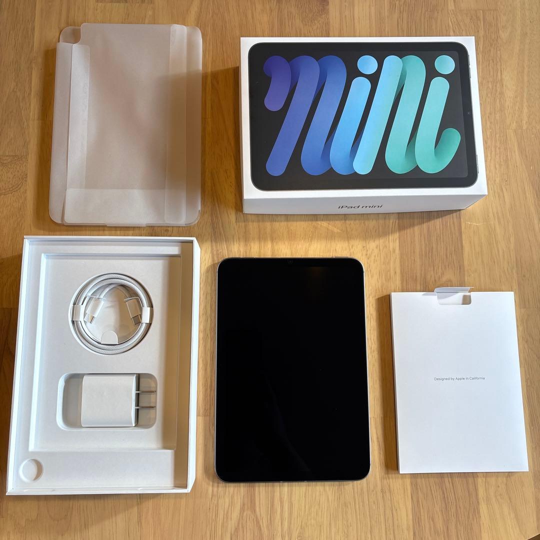 iPad mini 第7世代 cellular 128gb スペースグレー