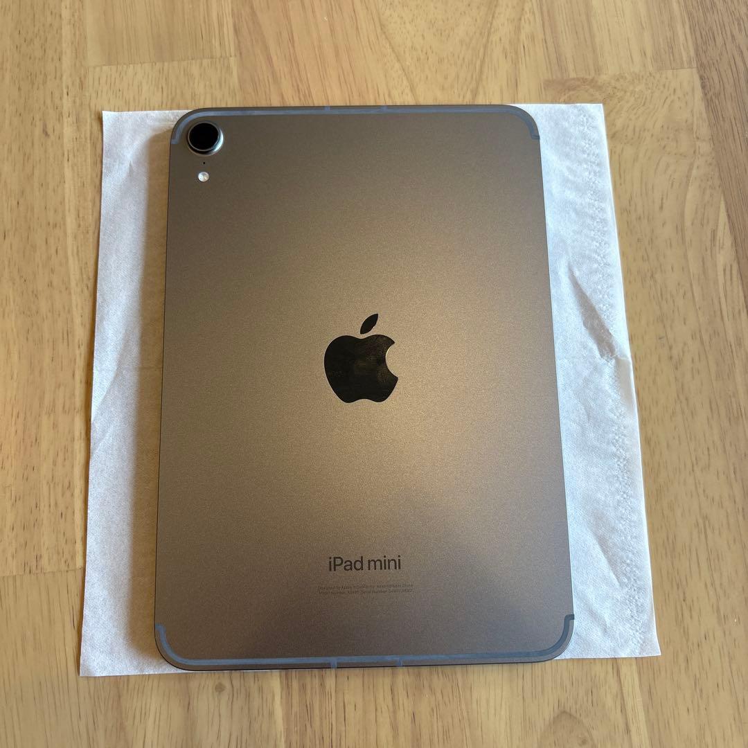 iPad mini 第7世代 cellular 128gb スペースグレー