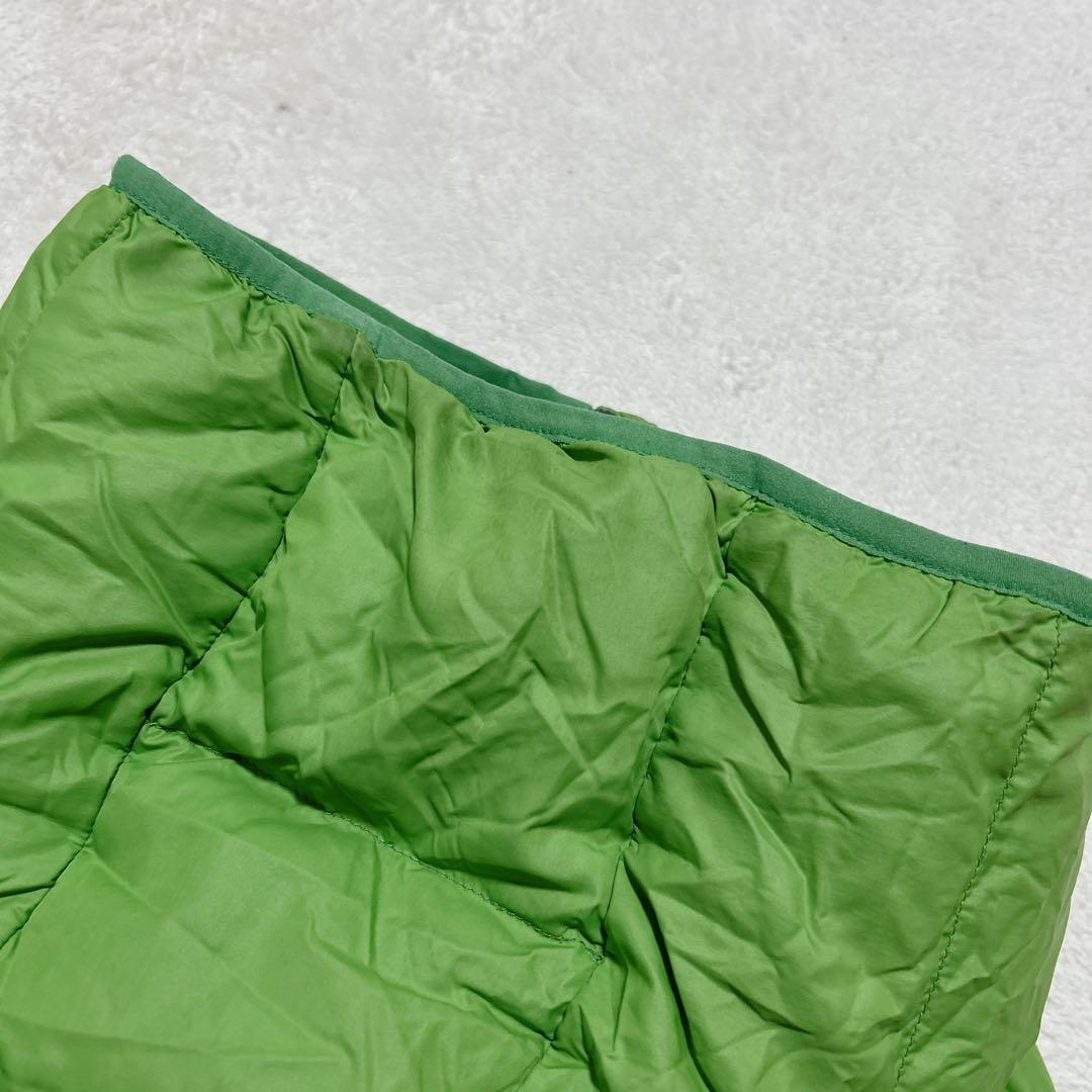 s*a様 y2k 短丈 モンベル down jacket parka グリーン
