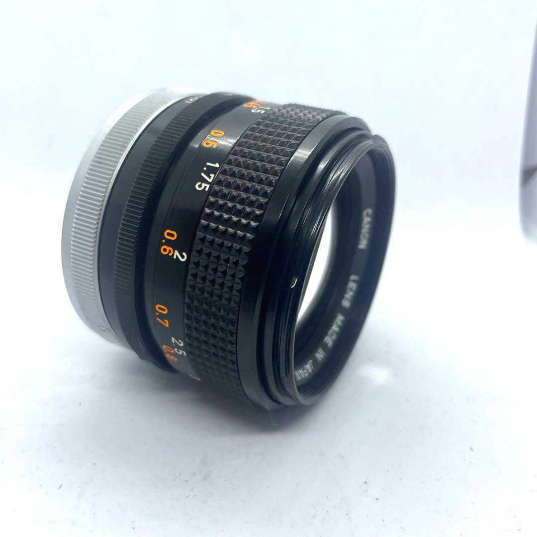美品 Canon 50mm f1.4 s.s.c ssc レンズ