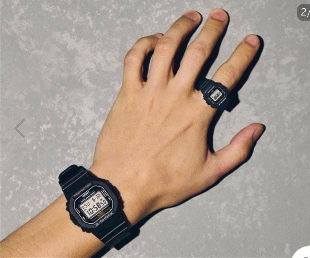 G-SHOCK DW-5600nanoブラック新品未使用 保証書 付属品全て有