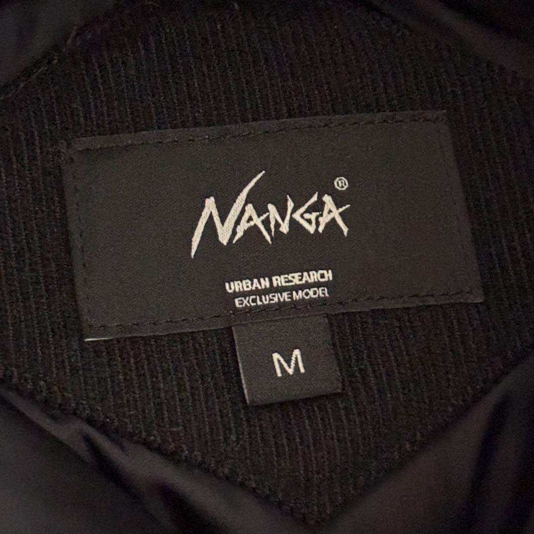 NANGA URBAN RESEARCH ダウンジャケット Mサイズ グレー