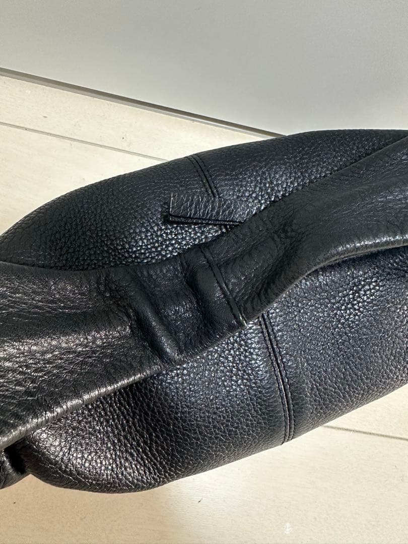 TODAYFUL Leather Wrap Bag ブラック