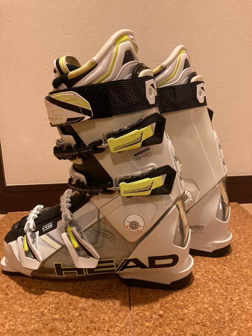 HEAD スキーブーツ ベクター115 ホワイト/ブラック/イエロー