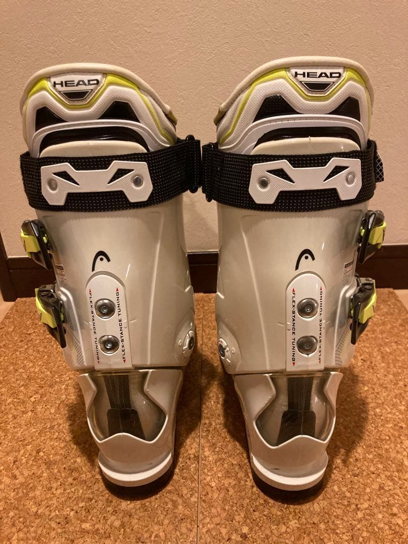 HEAD スキーブーツ ベクター115 ホワイト/ブラック/イエロー
