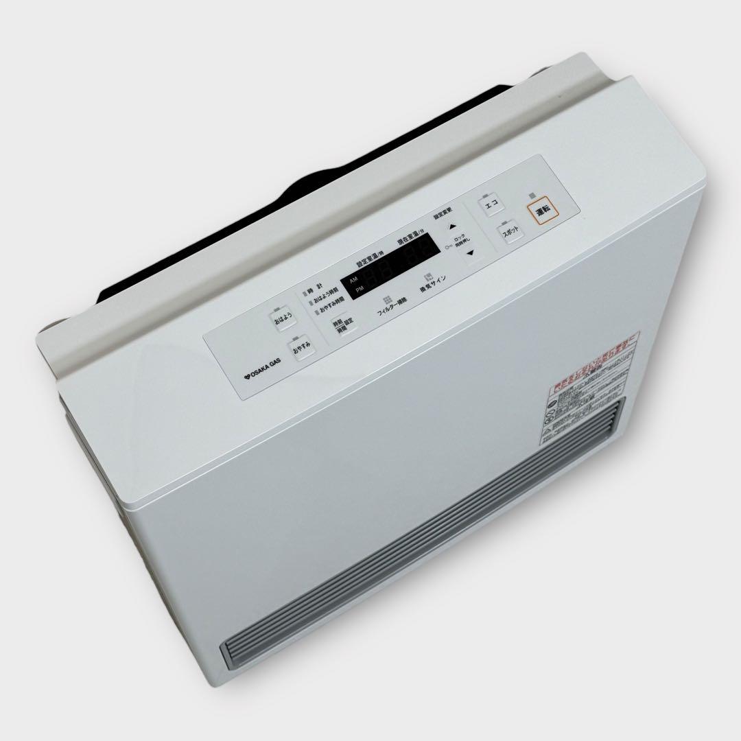 大阪ガス リンナイ ガスファンヒーター RC-U5801E 2022年製