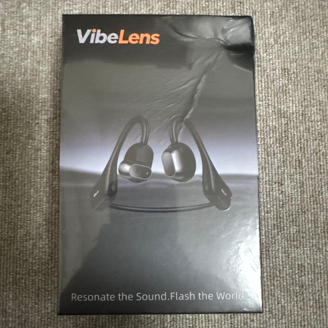 VibeLens AI・カメラ搭載型ワイヤレスイヤホン【MusicCam】