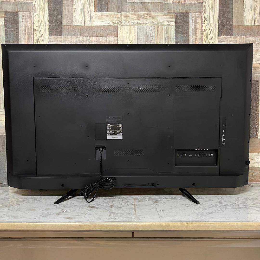 ☆Yuu☆さん専用全国送料込NEC55型4K液晶モニタースリム&スタイリッシュ