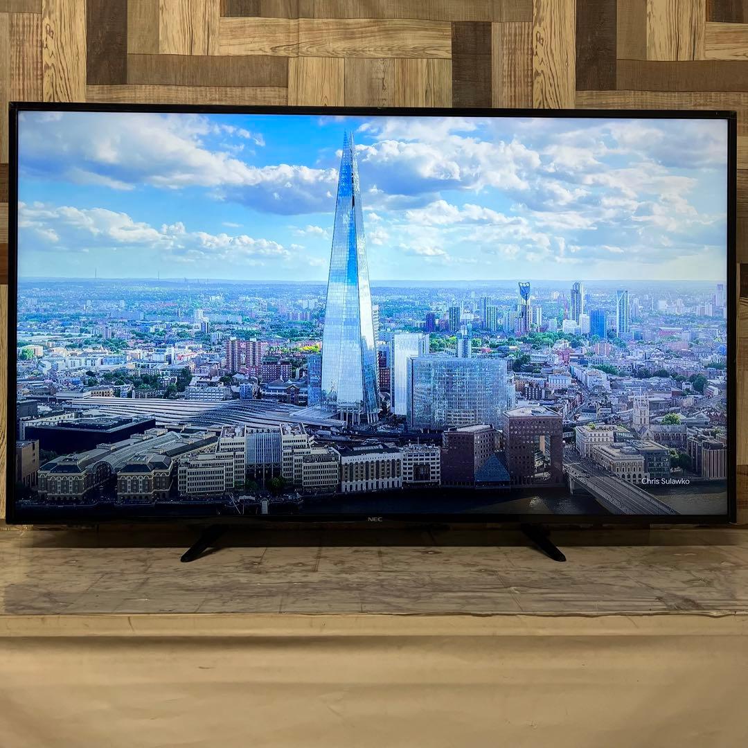 ☆Yuu☆さん専用全国送料込NEC55型4K液晶モニタースリム&スタイリッシュ