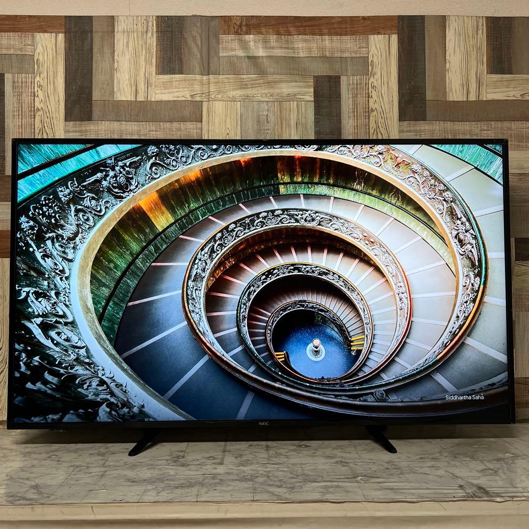 ☆Yuu☆さん専用全国送料込NEC55型4K液晶モニタースリム&スタイリッシュ