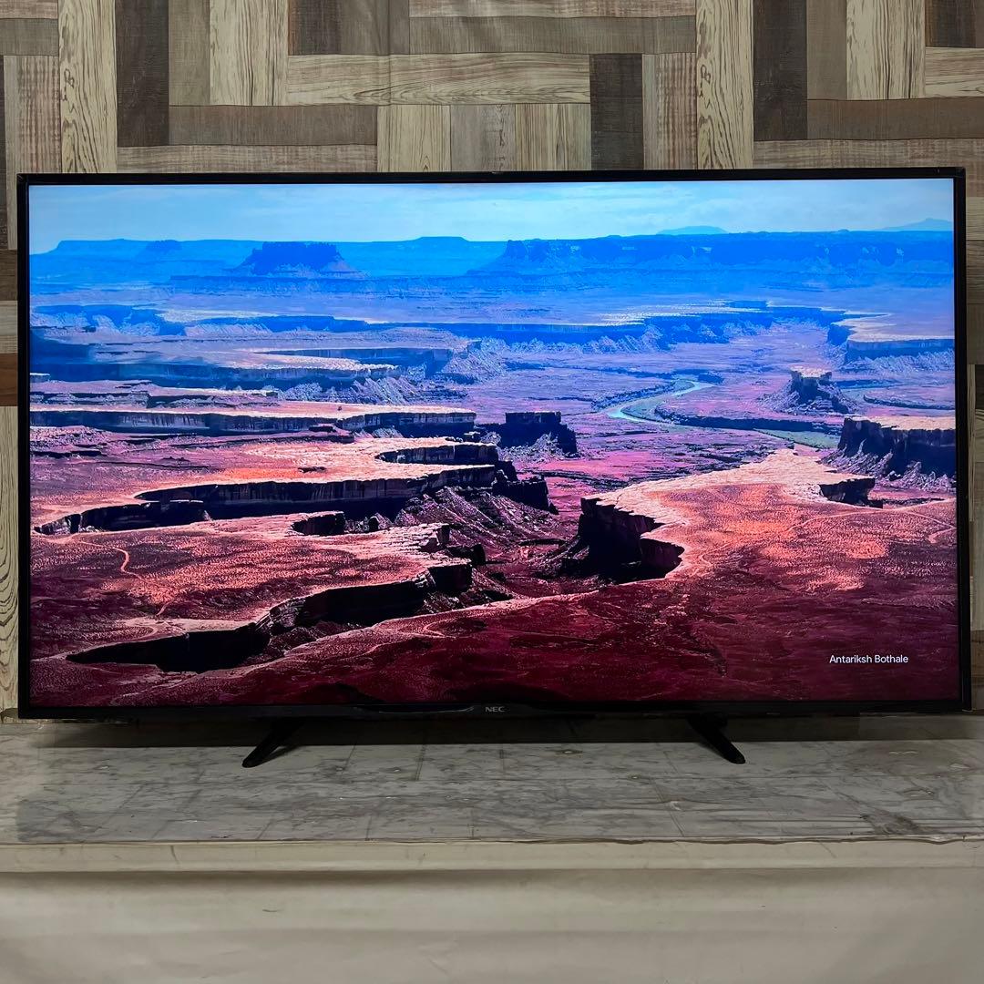 ☆Yuu☆さん専用全国送料込NEC55型4K液晶モニタースリム&スタイリッシュ