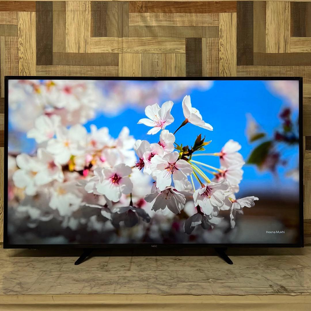 ☆Yuu☆さん専用全国送料込NEC55型4K液晶モニタースリム&スタイリッシュ