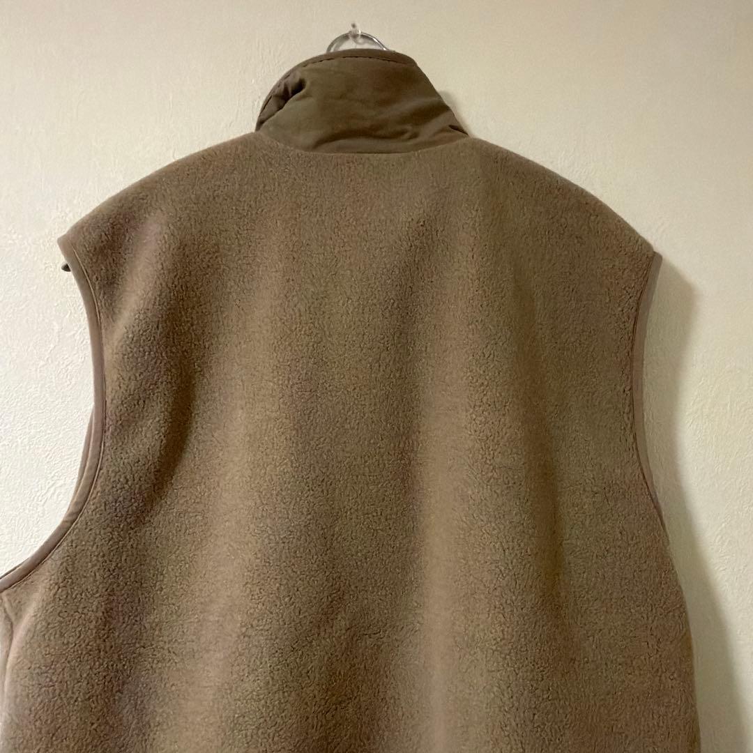 ヤ*ス様 patagonia ベージュ フリースベスト　シンチラベスト