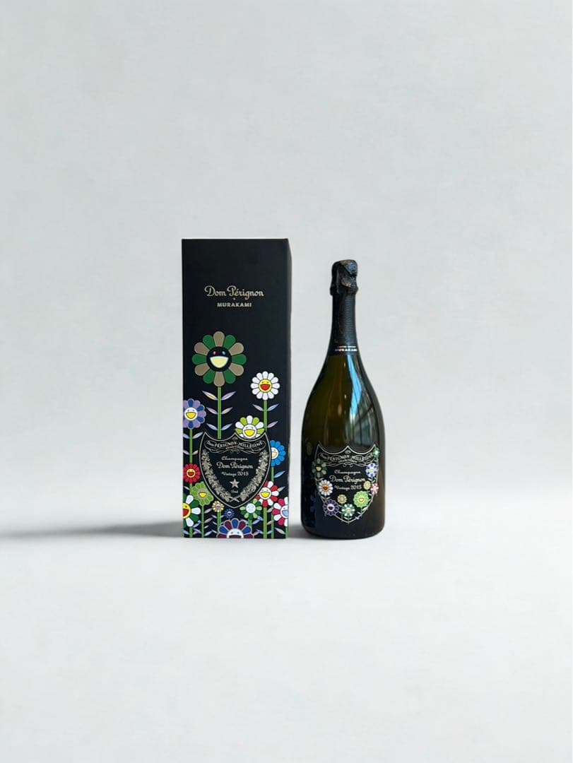 【限定コラボ・箱付き】ドンペリニヨン × 村上隆 2015 白