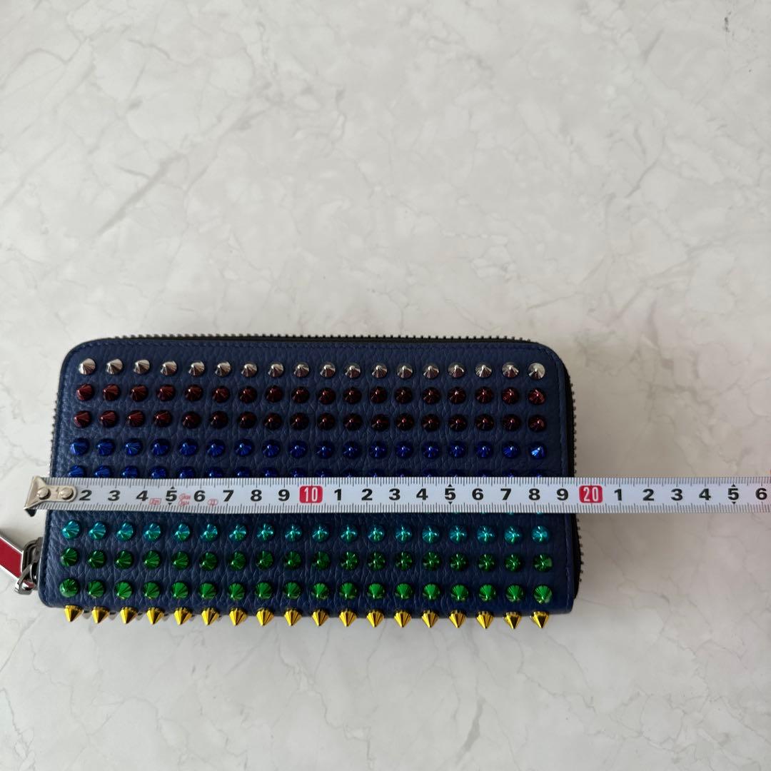 クリスチャンルブタン 長財布 レザー パネトーネ マルチカラー