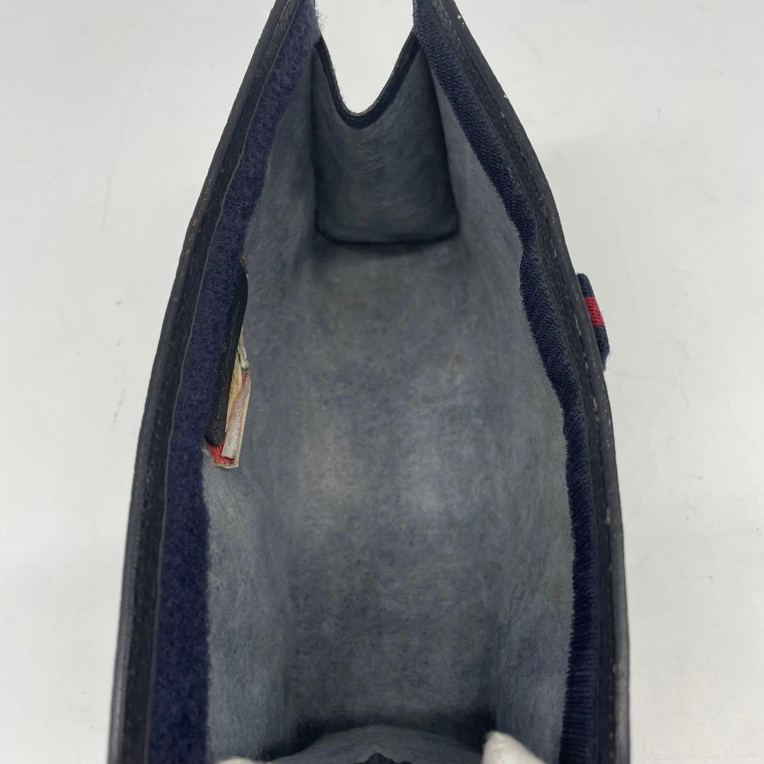 オールドグッチ シェリーライン GGスプリーム クラッチバッグ PVC レザー