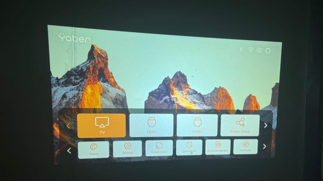 yaber(ヤバー) プロジェクター K3 JBLスピーカー本体