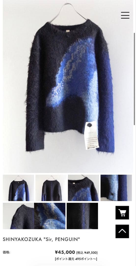 SHINYAKOZUKA Sir, PENGUIN ニット