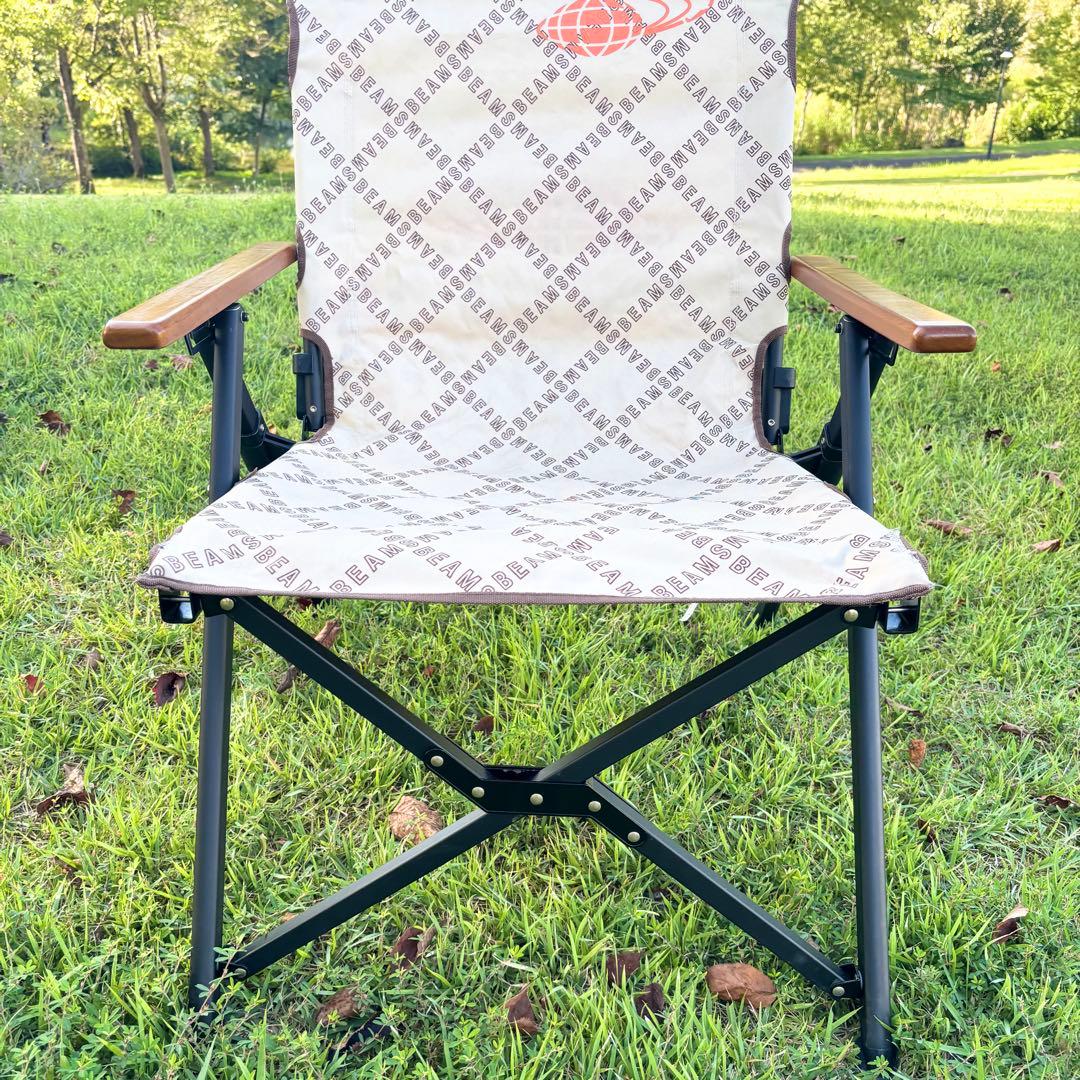 Coleman × BEAMS コールマン レイチェア モノグラム アウトドア
