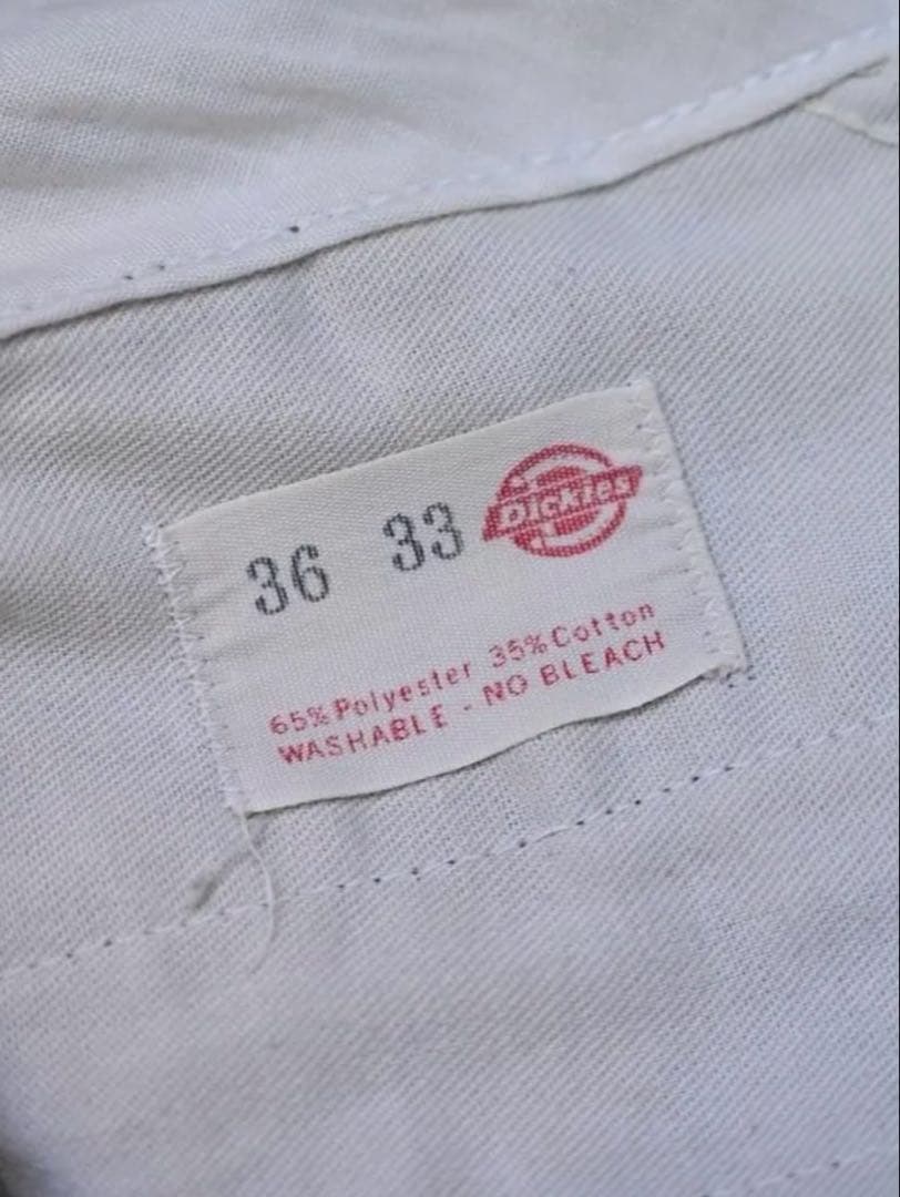 70s USA製 Dickies874 ブラウン チビタグ
